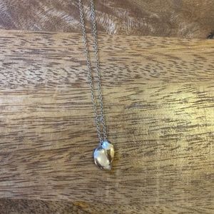 Tiffany's Gold Heart Necklace